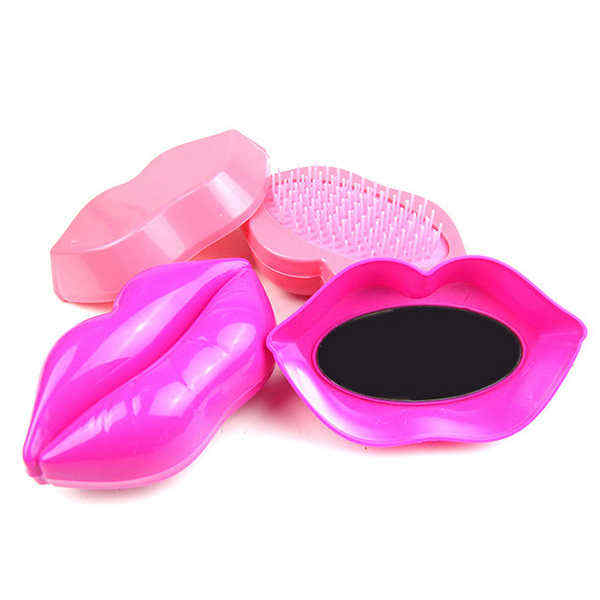 Mini--Red-Lips-Comb-Detangling-Prevent-Electrostatic-Health-Hairbrush-With-Mirror-1218375