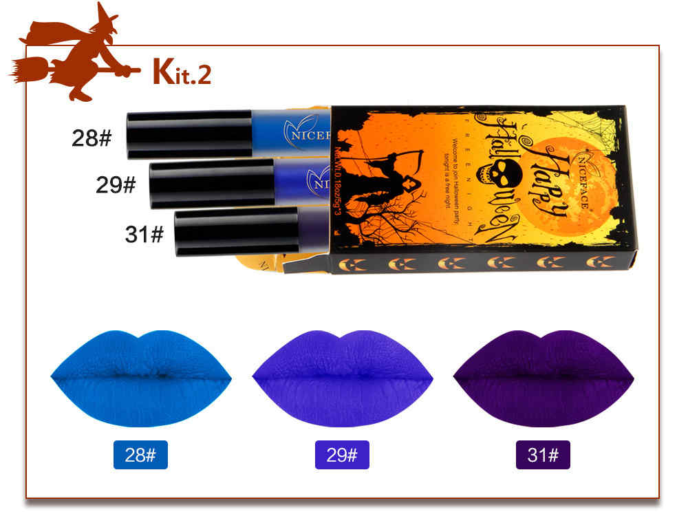 NICEFACE-Halloween-Matte-Lipstick-Liquid-Lip-Gloss-Kit-Suit-Retro-Pumpkin-Nude-Makeup-1186477