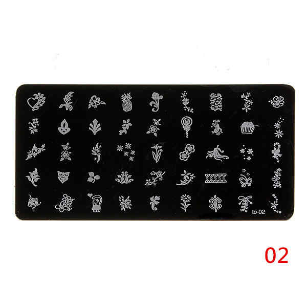 Nail-Art-Image-Stamp-Plates-Polish-Stamping-Template-DIY-Tips-Design-914766
