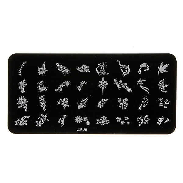 Nail-Art-Image-Stamp-Plates-Polish-Stamping-Template-DIY-Tips-Design-914766