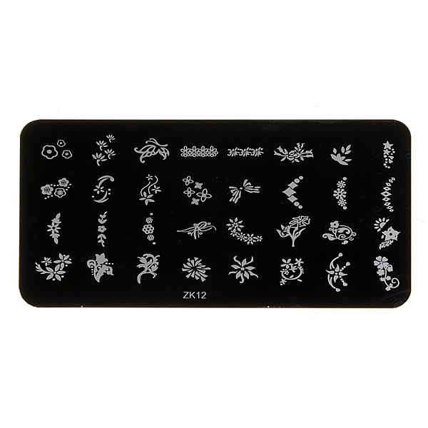 Nail-Art-Image-Stamp-Plates-Polish-Stamping-Template-DIY-Tips-Design-914766