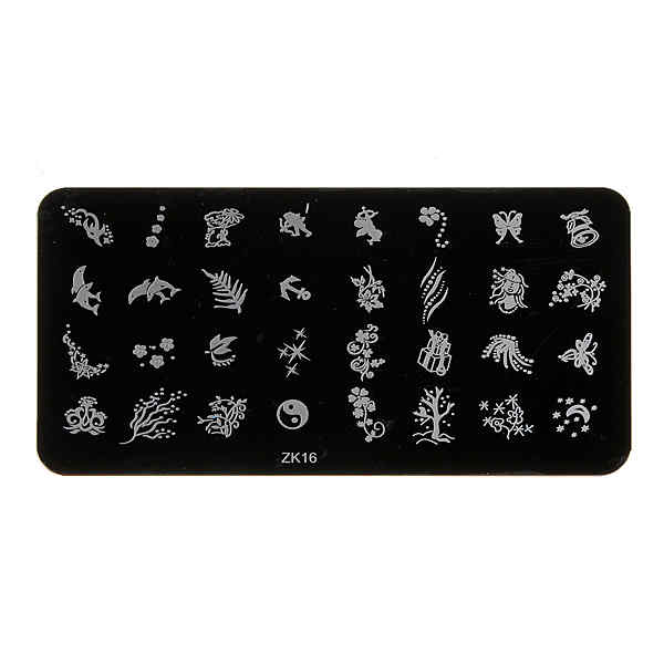 Nail-Art-Image-Stamp-Plates-Polish-Stamping-Template-DIY-Tips-Design-914766