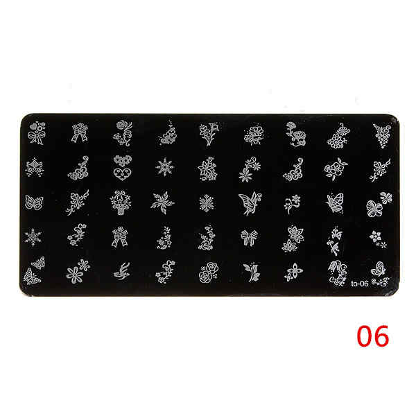 Nail-Art-Image-Stamp-Plates-Polish-Stamping-Template-DIY-Tips-Design-914766