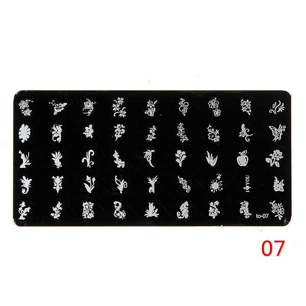 Nail-Art-Image-Stamp-Plates-Polish-Stamping-Template-DIY-Tips-Design-914766