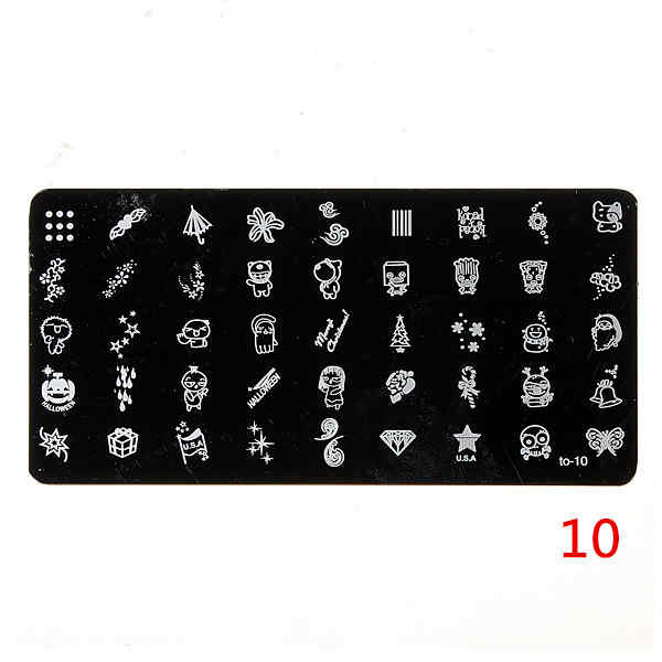 Nail-Art-Image-Stamp-Plates-Polish-Stamping-Template-DIY-Tips-Design-914766