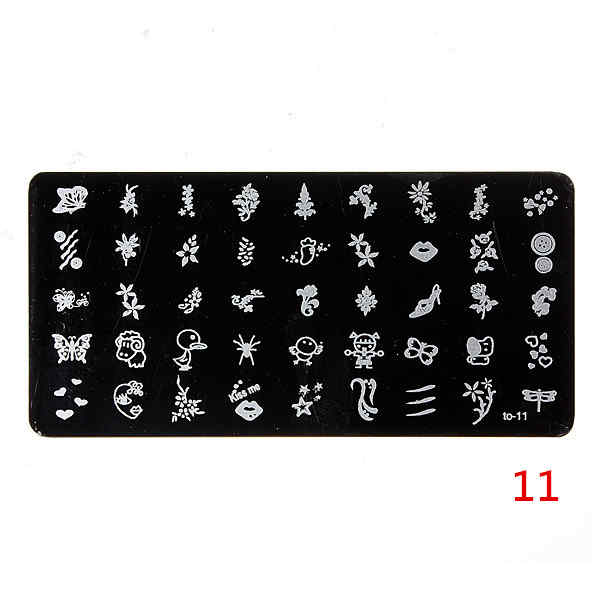 Nail-Art-Image-Stamp-Plates-Polish-Stamping-Template-DIY-Tips-Design-914766