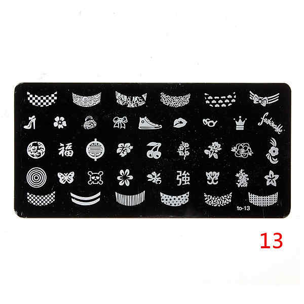 Nail-Art-Image-Stamp-Plates-Polish-Stamping-Template-DIY-Tips-Design-914766