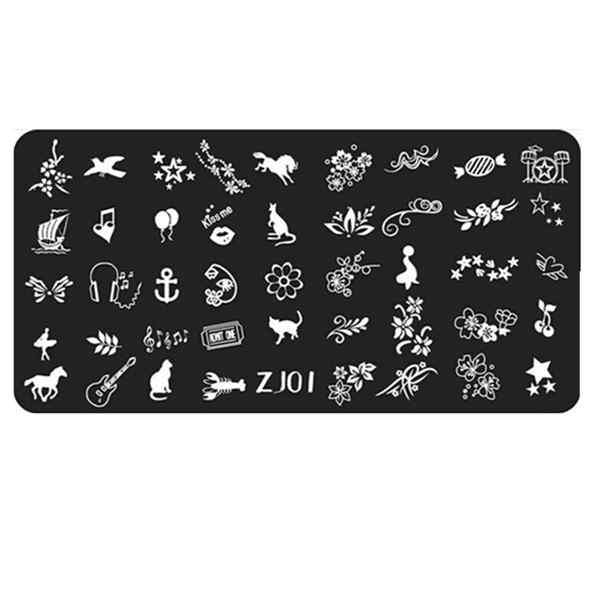 Nail-Art-Scraper-Stamper-Stamp-Stamping-Plate-Tool-Kit-Set-1000113