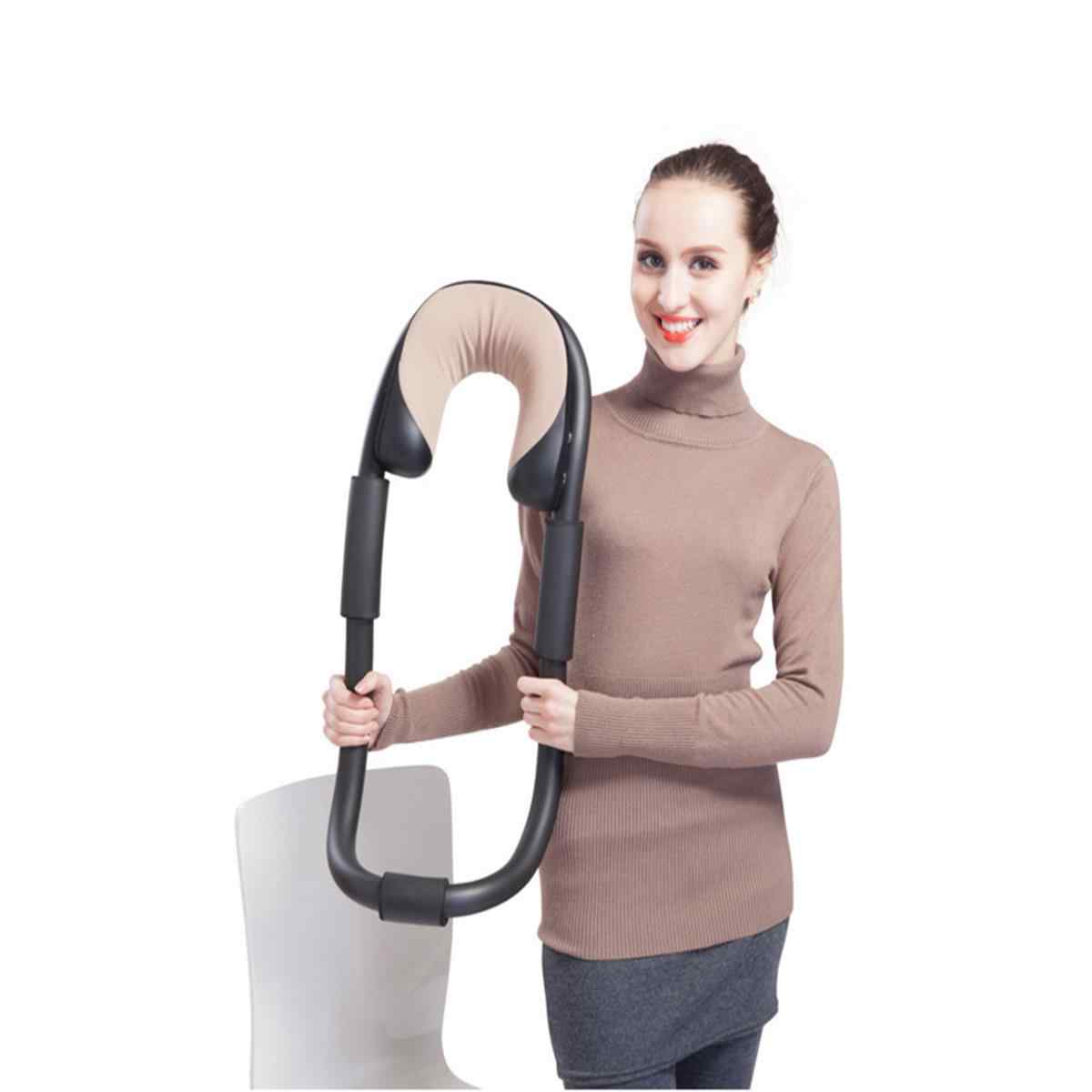 Neck-U-Shaped-Cervical-Pillow-Office-Nap-Aircraft-Car-Travel-Black-Hardcover-1387934