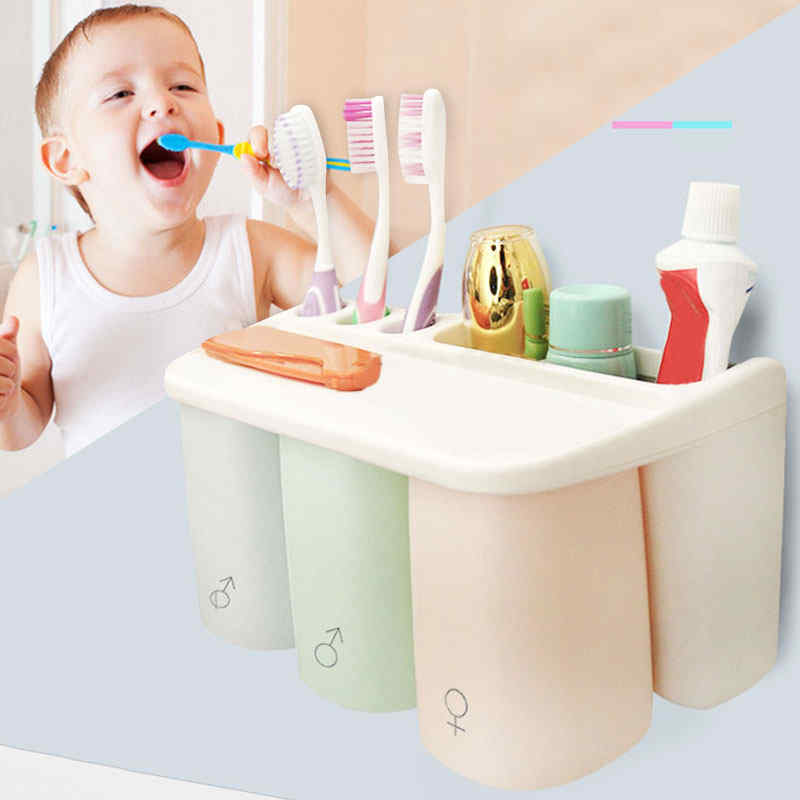 Nordic-Creative-Magnet-Electric-Toothbrush-Plastic-Wash-Cup-Storage-Rack-Stick-Firmly-Bathroom-Wall--1490332