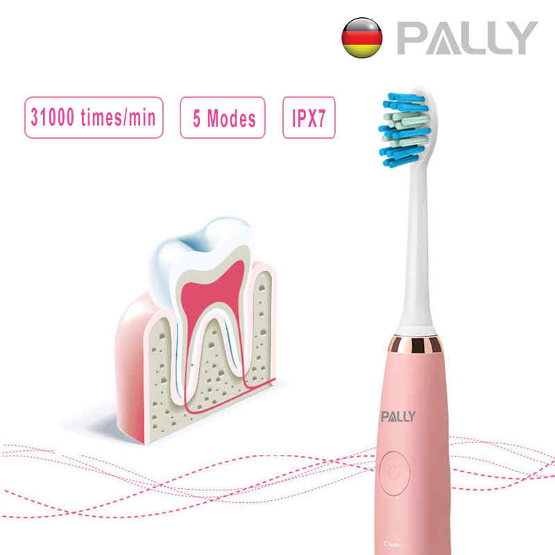 PALLY-Electric-Toothbrush-Adult-Rechargeable-Ultrasonic-Vibration-Teeth-Whitening-1378994