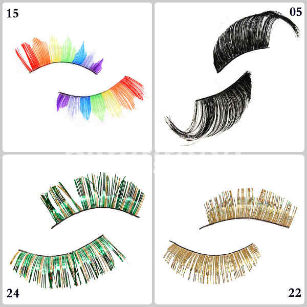 Party-Fancy-Long-Feather-Girl-Makeup-False-Fake-Eyelashes-49207