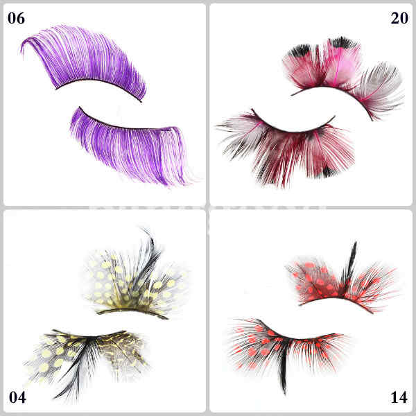 Party-Fancy-Long-Feather-Girl-Makeup-False-Fake-Eyelashes-49207