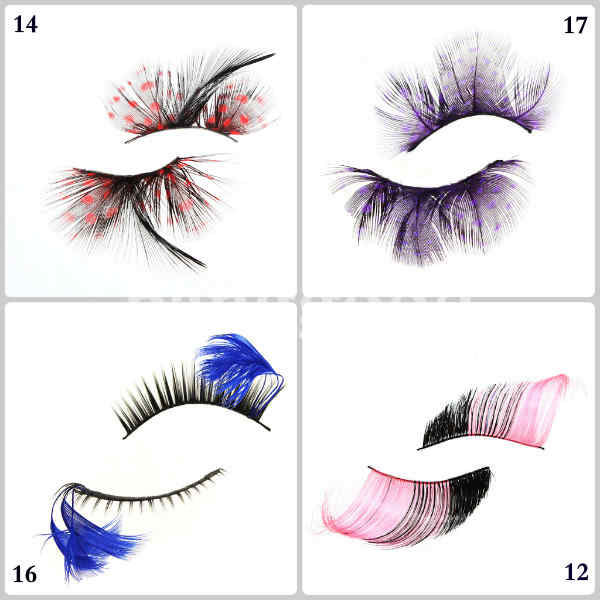 Party-Fancy-Long-Feather-Girl-Makeup-False-Fake-Eyelashes-49207