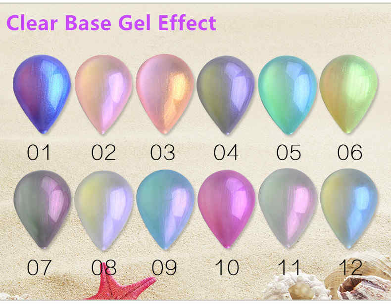 Pearl-Shell-UV-Gel-Polish-Sea-Shells-Luster-Soak-Off-Symphony-Shiny-Color-Builder-Mermaid-Glue-1141677