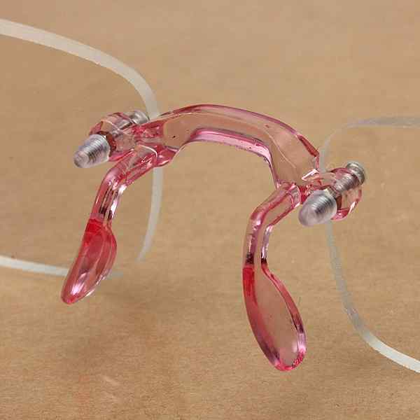 Pink-Rimless-Light-Presbyopic-Reading-Glasses-Fatigue-Relieve-Strength-10-15-20-25-30-1015451