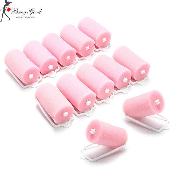 Pink-Soft-Foam-Cushion-Hair-Styling-Rollers-Curlers-74804