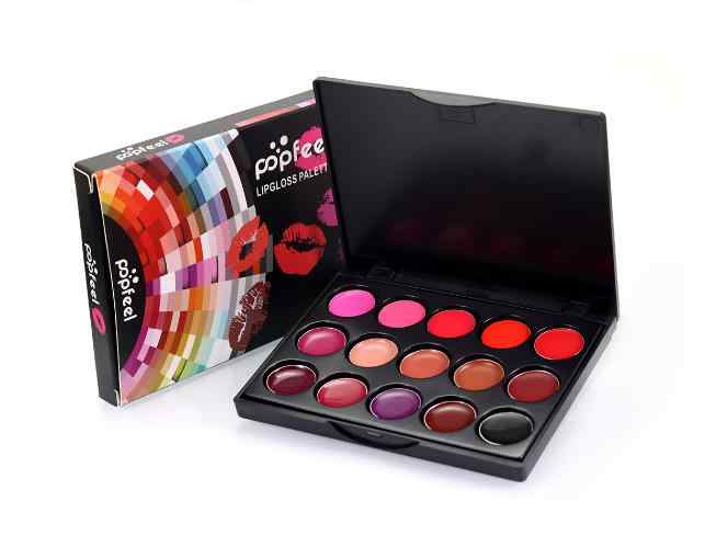 Popfeel-15-Colors-Lip-Gloss-Palette-Professional-Nude-Lipstick-Tint-Mini-Makeup-Plate-1196671