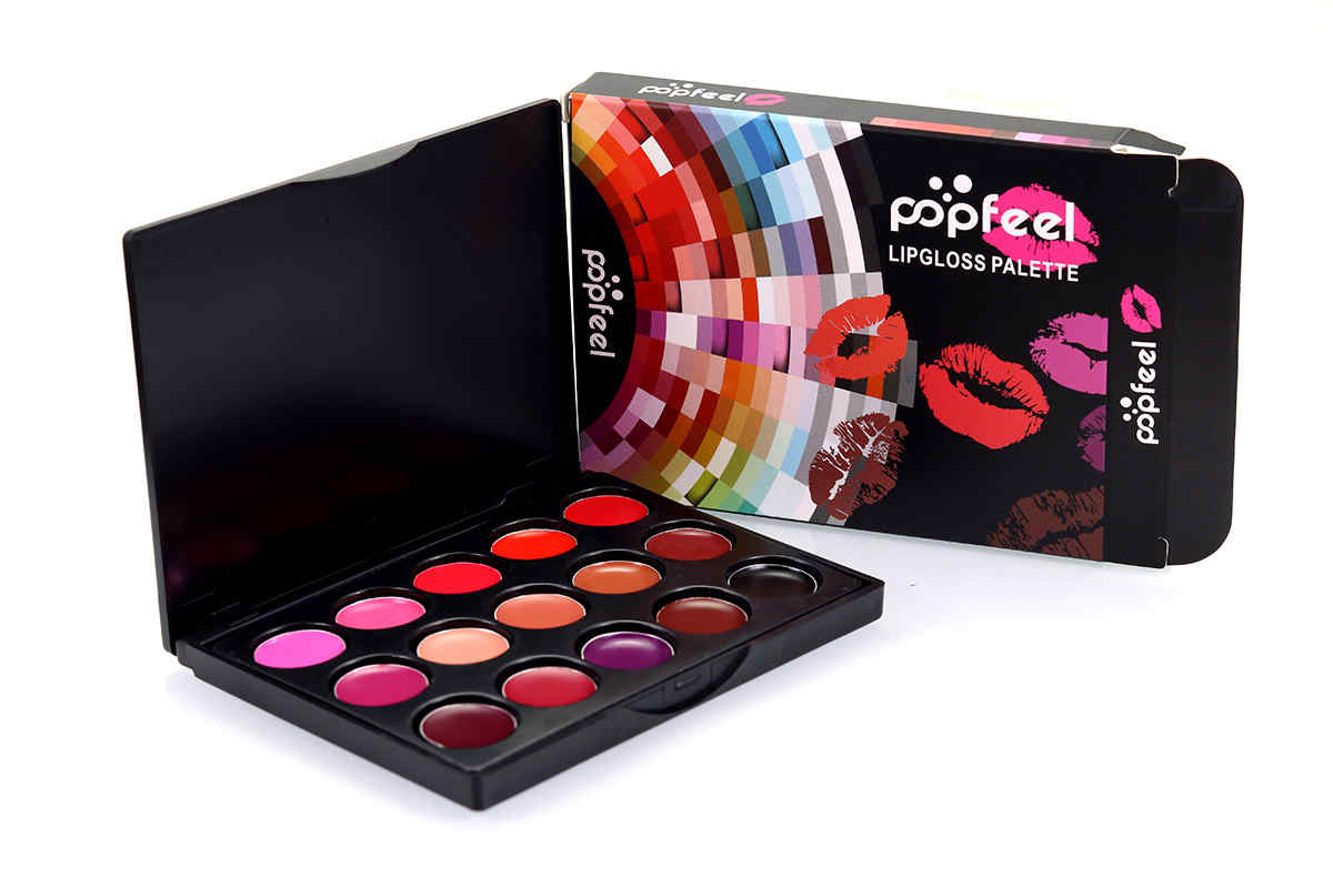 Popfeel-15-Colors-Lip-Gloss-Palette-Professional-Nude-Lipstick-Tint-Mini-Makeup-Plate-1196671