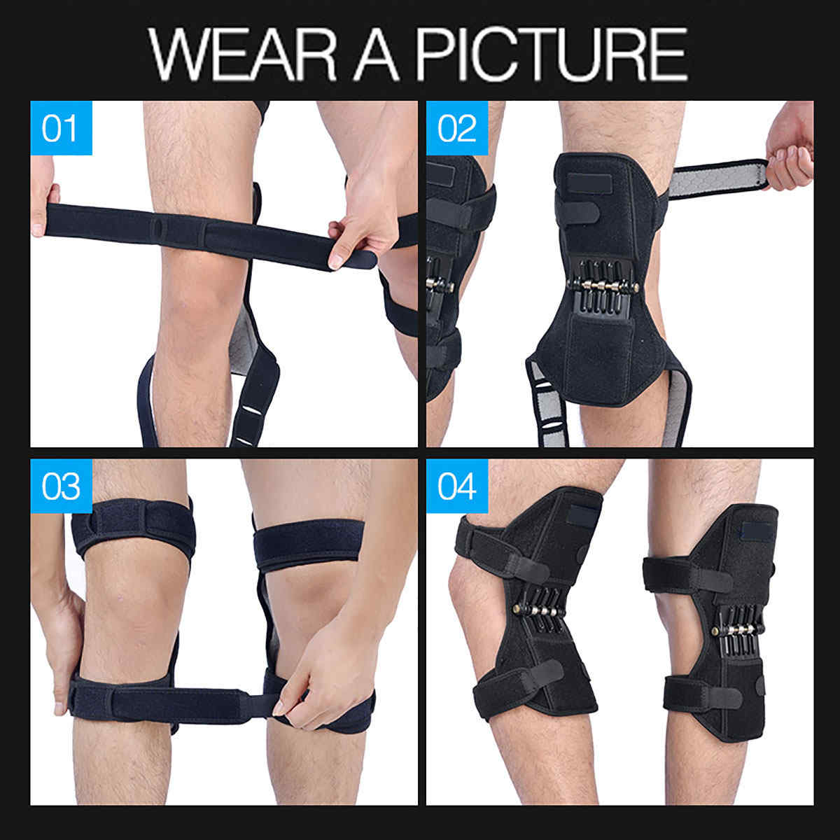 Power-Lift-Joint-Support-Knee-Pad-Powerful-Rebound-Spring-Force-Adjustable-Bi-Directional-Straps-1533665