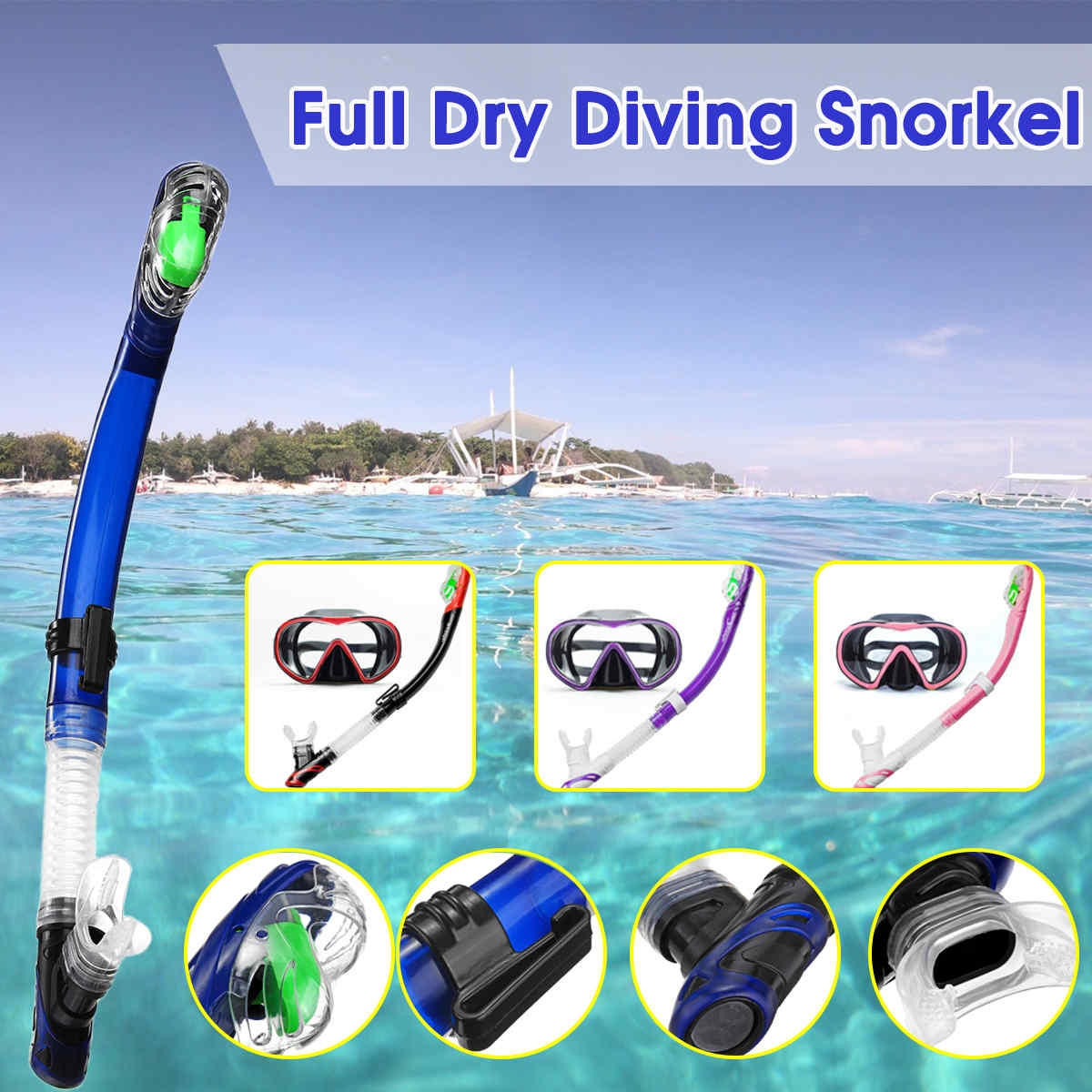 Professional-Adults-Full-Dry-Swimming-Diving-Snorkeling-Breathing-Tube-Silicone-Air-Breathing-Scuba--1474948
