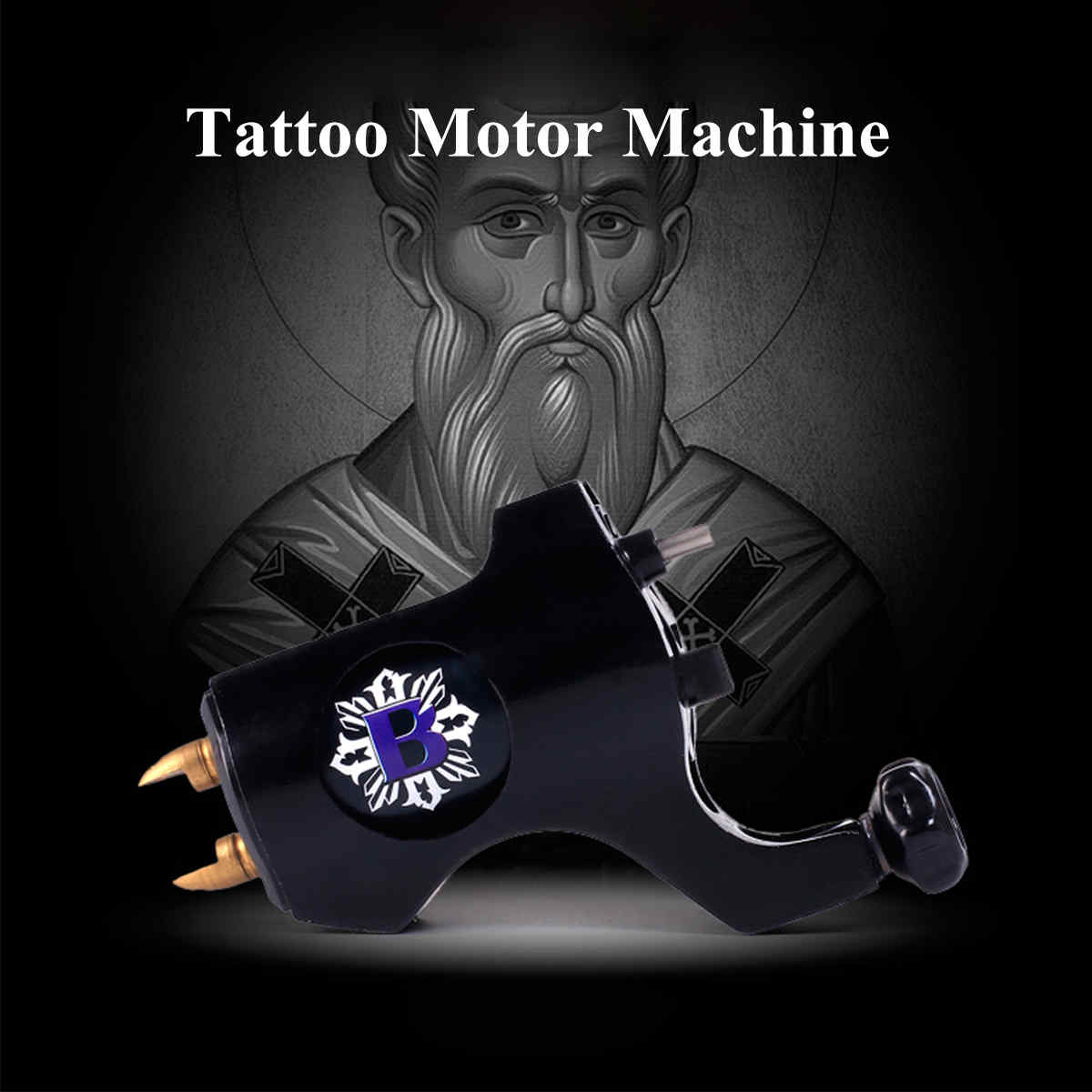 Professional-Bishop-Rotary-Tattoo-Motor-Machine-Hook-Line-Jack-Aluminum-1551979