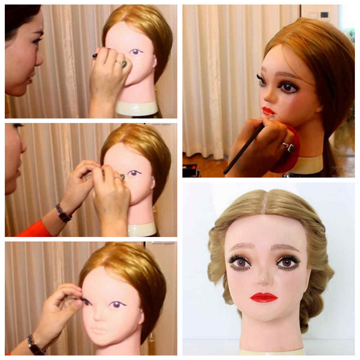 Professional-Cosmetology-Training-Head-Model-Face-Makeup-Long-Hair-Practice--Clamp-1036891