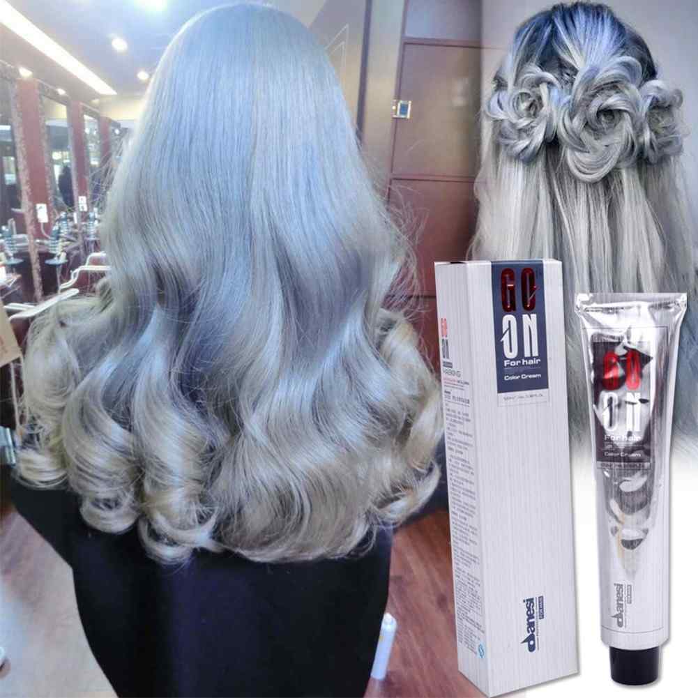 Punk-Style-Unisex-Grannyhair-Light-Gray-Color-Permanent-Hair-Cream-Dye-100ml-1186630