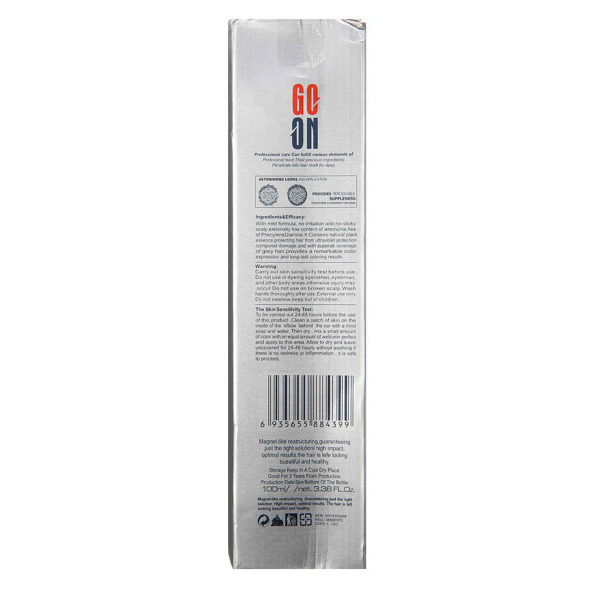 Punk-Style-Unisex-Grannyhair-Light-Gray-Color-Permanent-Hair-Cream-Dye-100ml-1186630