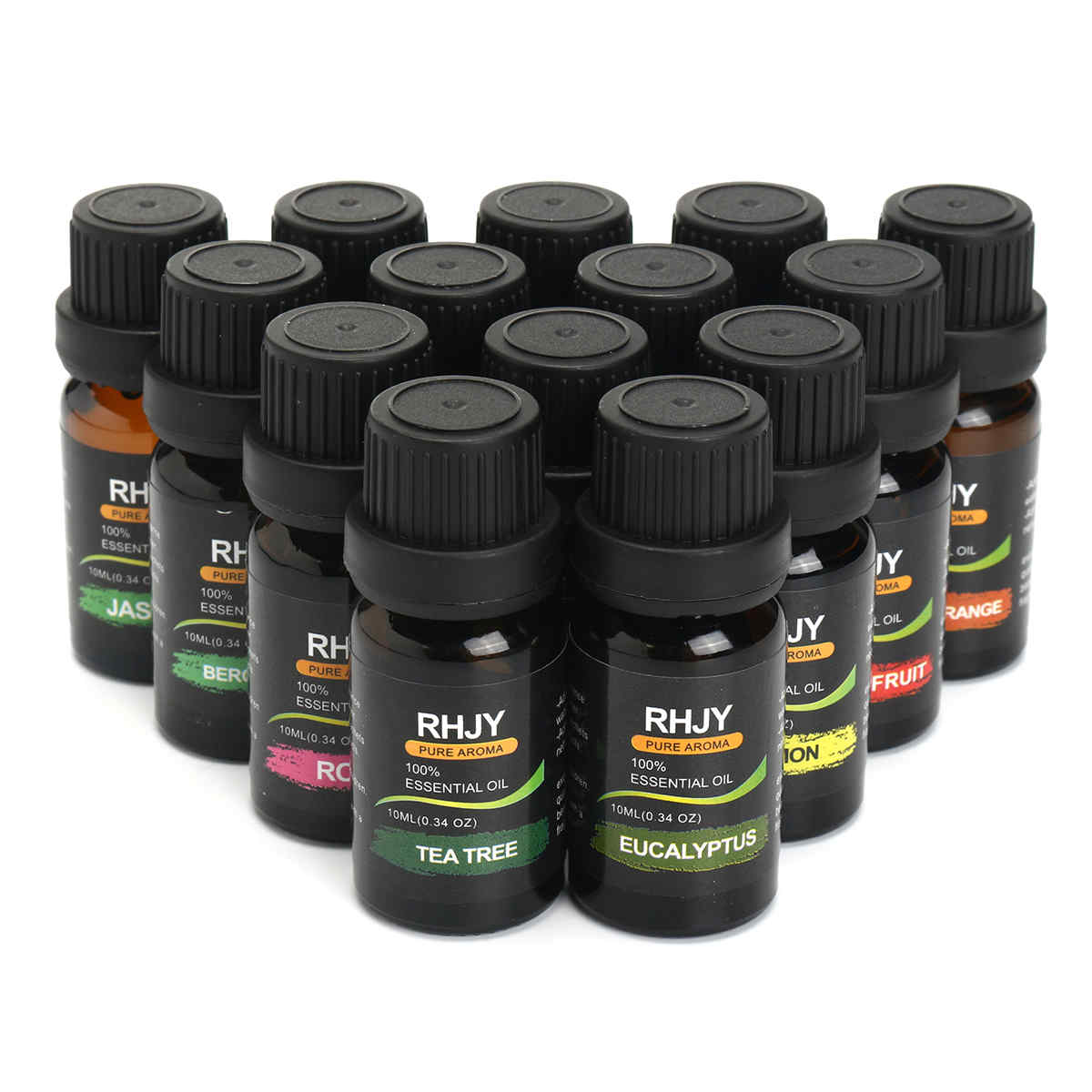 RHJY-14pcs-100-Pure-Natural-Aromatherapy-Essential-Oil-Therapeutic-Plant-Aroma-Diffuser-10ml-1250992