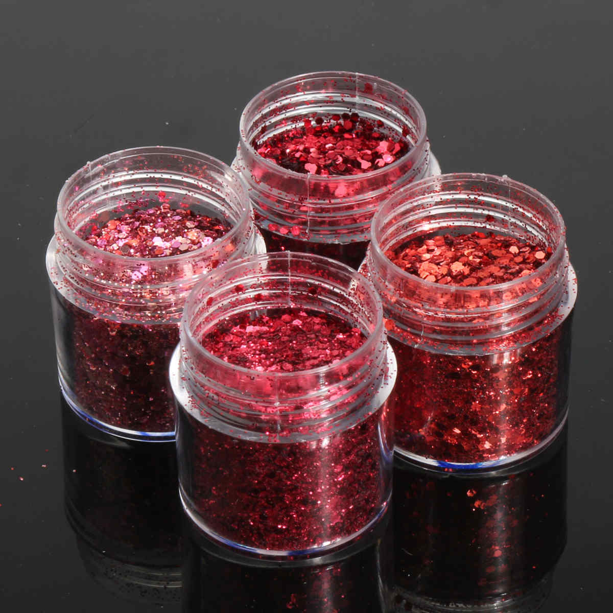 Red-Nail-Art-Glitter-Powder-Sequins-Decoration-Tips-3D-Mixed-Dust-1167809
