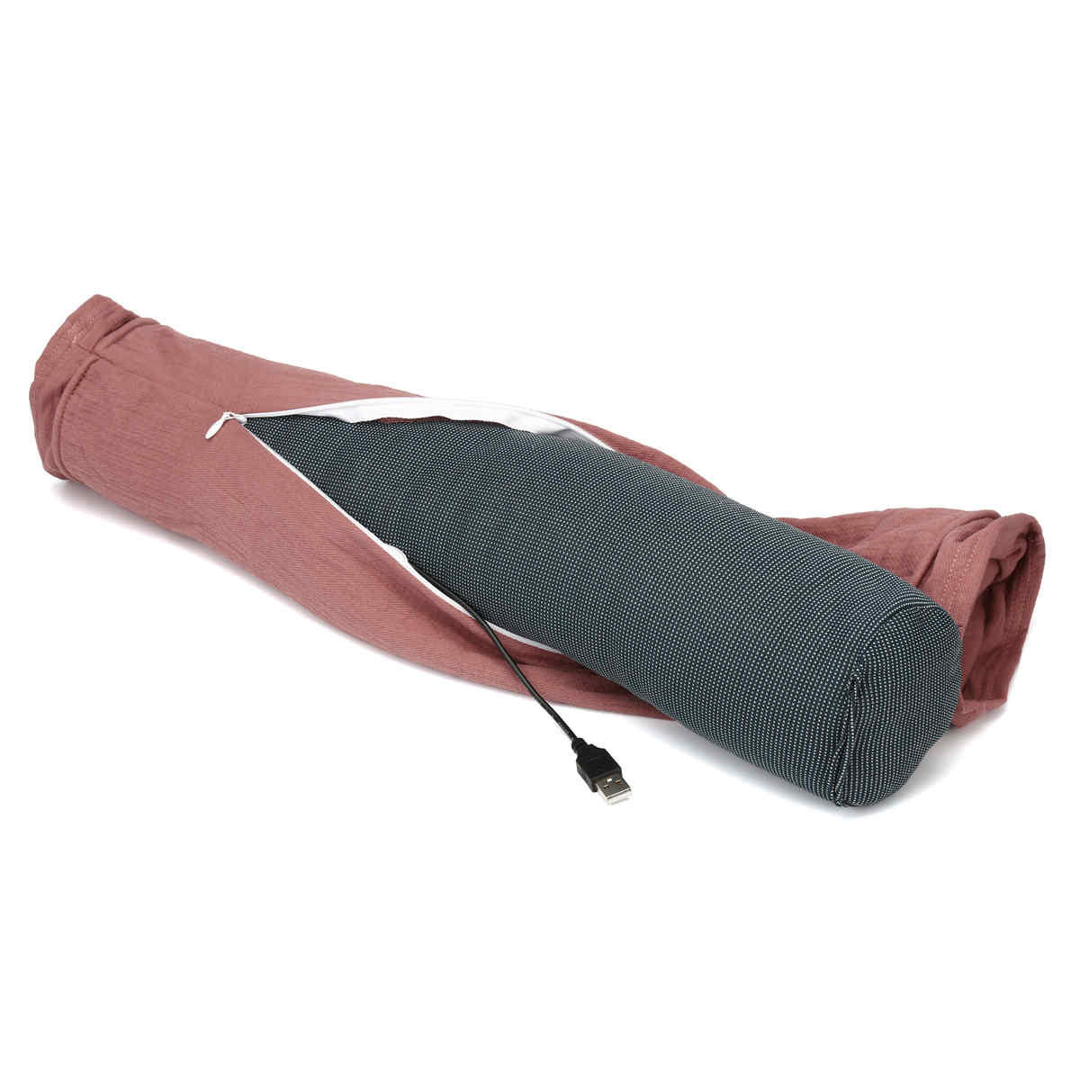 Round-Cervical-Pillow-Electric-Heating-Neck-Massage-Pain-Relief-Support-Cushion-1478936