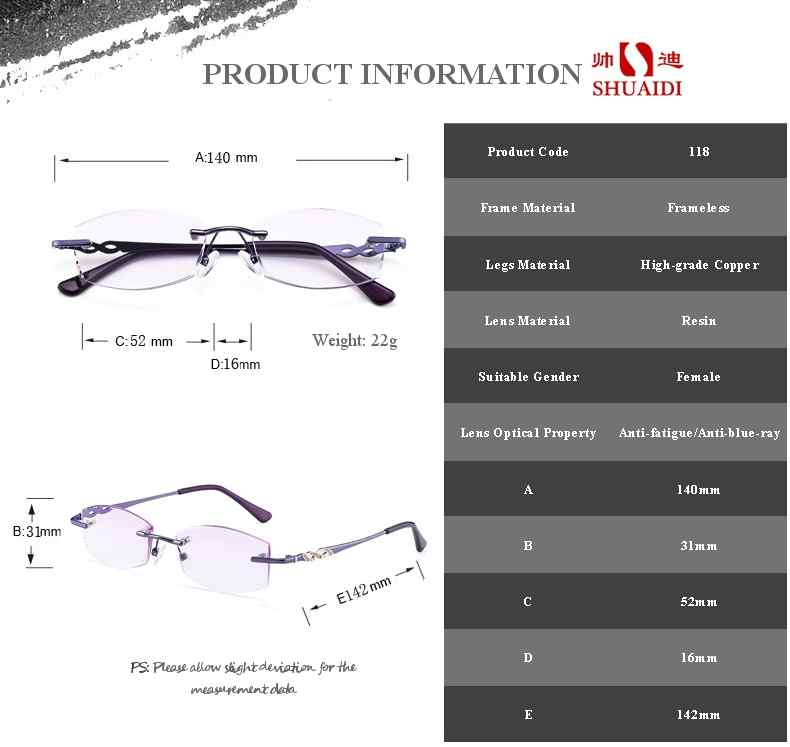 SHUAIDIreg-Diamond-Trim-High-end-Reading-Glasses-Fashion-Ladies-Purple-Frameless-118-1281216