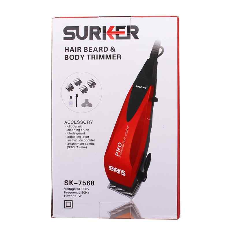 SURKER-220V-Professional-Electric-Men-Hair-Trimmer-Clipper-Beard-Shaver-Machine-Kit-Set-1260138