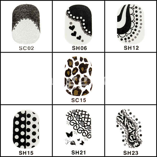 Self-Adhesive-Punk-Crystal-Nail-Art-Armour-Foil-Decals-Stickers-47664