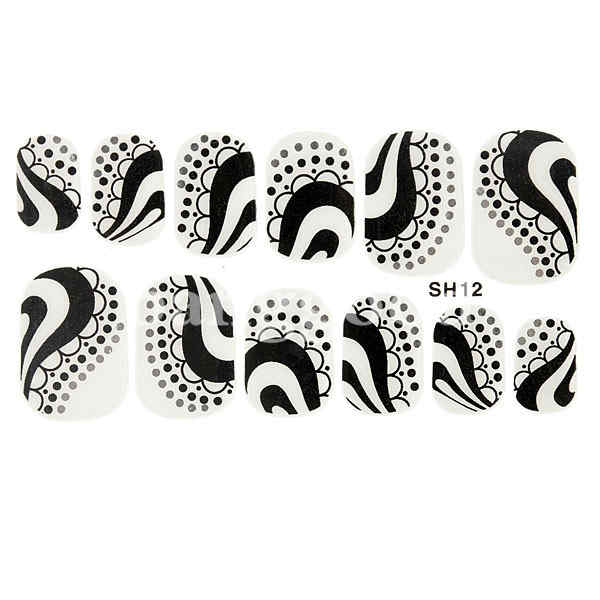 Self-Adhesive-Punk-Crystal-Nail-Art-Armour-Foil-Decals-Stickers-47664