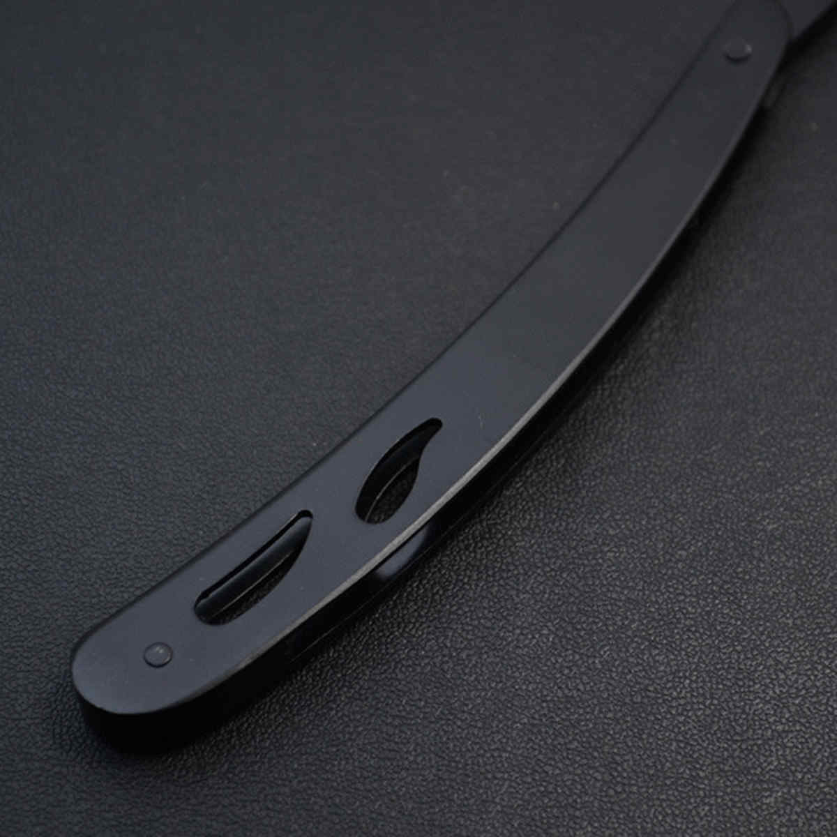 Stainless-Steel-Handle-Straight-Edge-Barber-Razor-Folding-Shaving-Knifeamp10-Blade-1568964