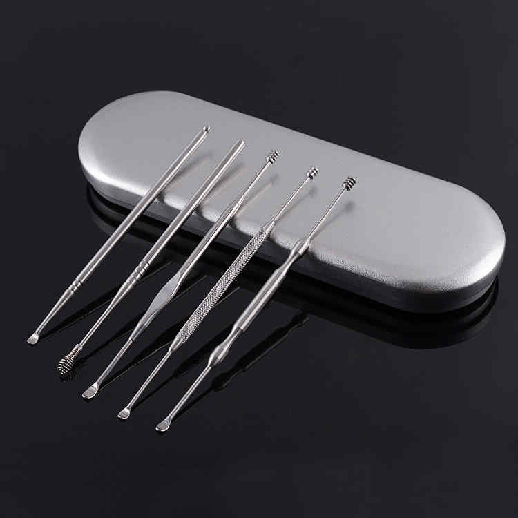 Stainless-Steel-Spiral-Ear-Pick-Spoon-Double-Head-Digging-Suit-Tool-Manual-Massager-1233167
