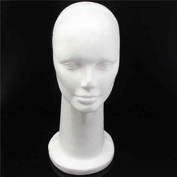 Styrofoam-Foam-Head-Cap-Hat-Display-Model-Manikin-Mannequin-Wig-Hair-Glasses-Holder-1008208