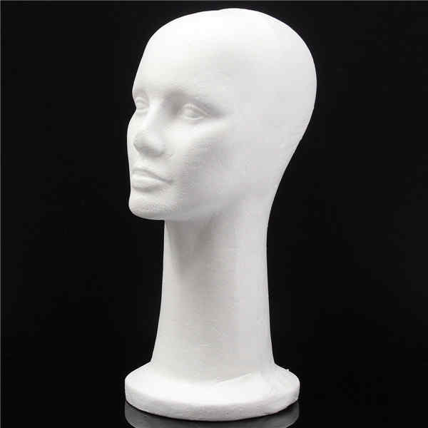 Styrofoam-Foam-Head-Cap-Hat-Display-Model-Manikin-Mannequin-Wig-Hair-Glasses-Holder-1008208