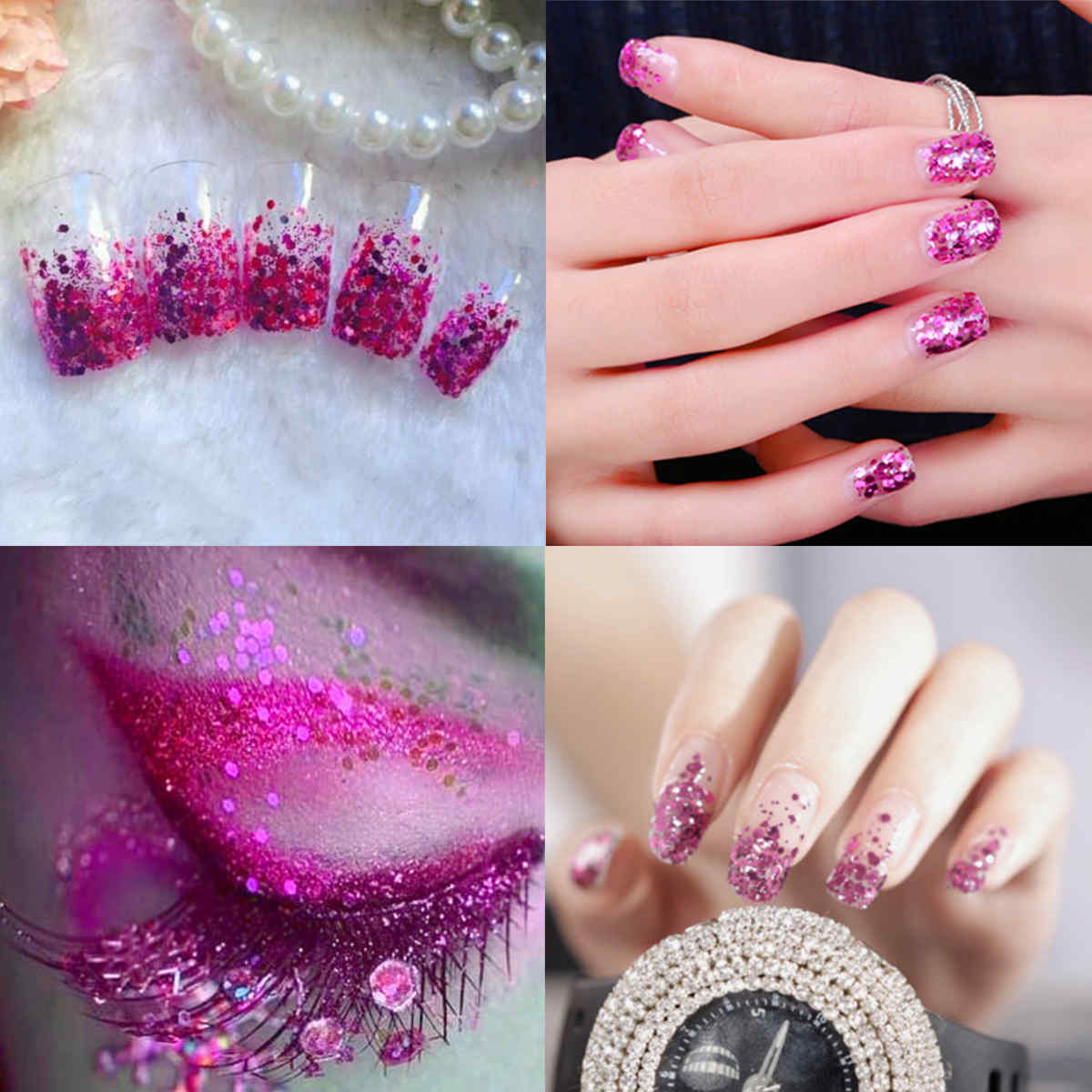 Super-Shining-Mixed-Glitter-Powder-Sequins-Nail-Decoration-Dust-Rose-Red-Mermaid-Effect-Manicure-Orn-1184678