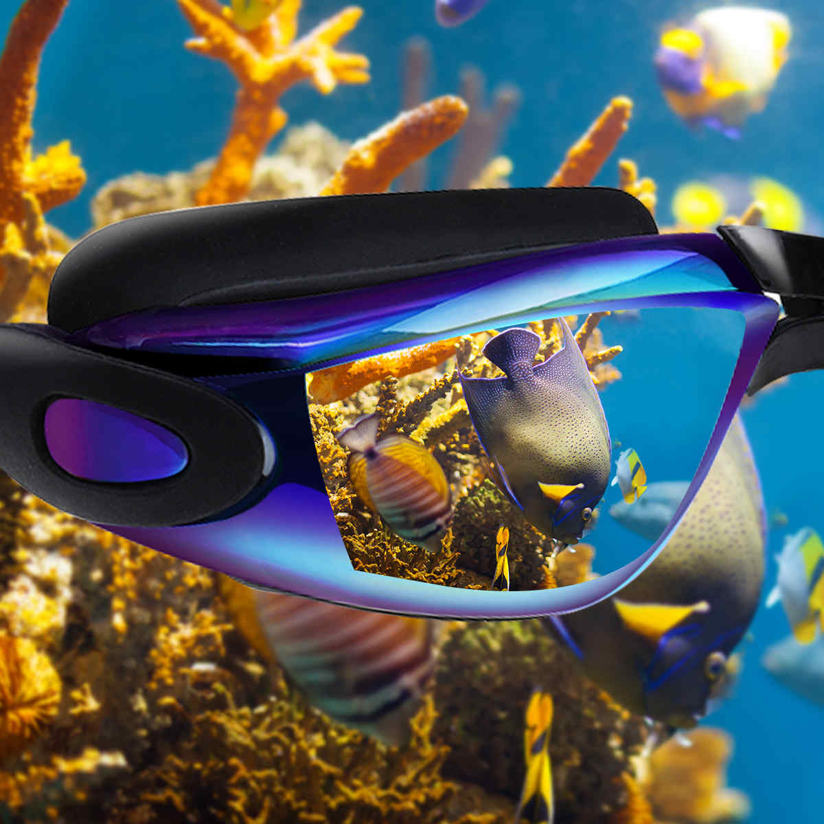 Swimming-Goggles-Earplugs-Nose-Clip-Glasses-Case-Waterproof--Fog-proof-Ultraviolet-Protection-And-Po-1562215