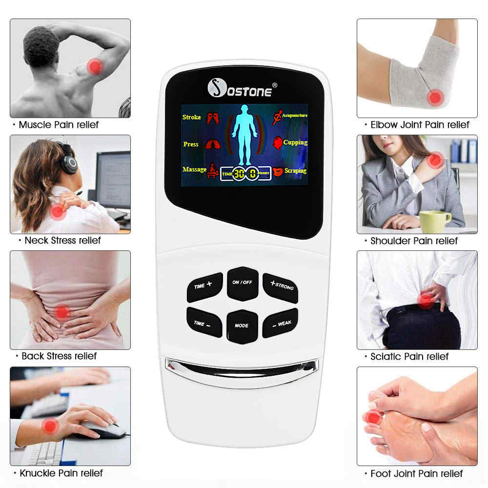 TENS-Unit-Electronic-Pain-Relief-Massager-6-Modes-with-4-Pads-Adjustable-Speed-Electric-Massager-1399327
