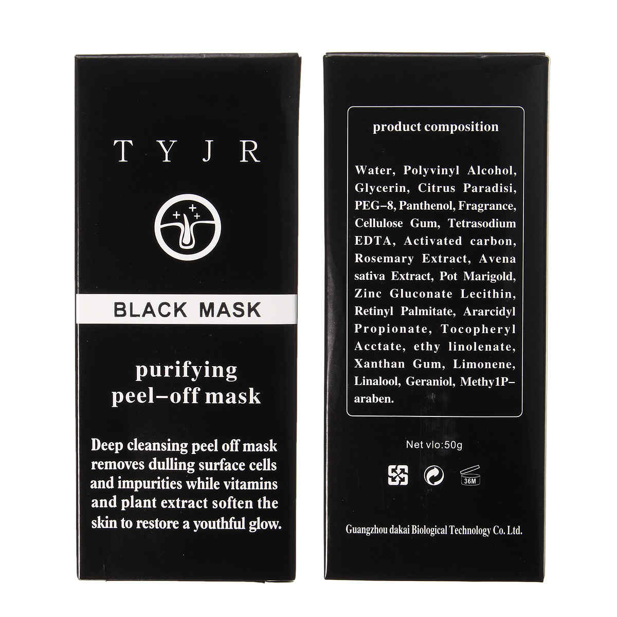 TYJR-Blackhead-Remover-Face-Mask-Nose-Acne-Pore-Deep-Cleansing-Purifying-Peel-Off-Black-Mud-50ml-1143440