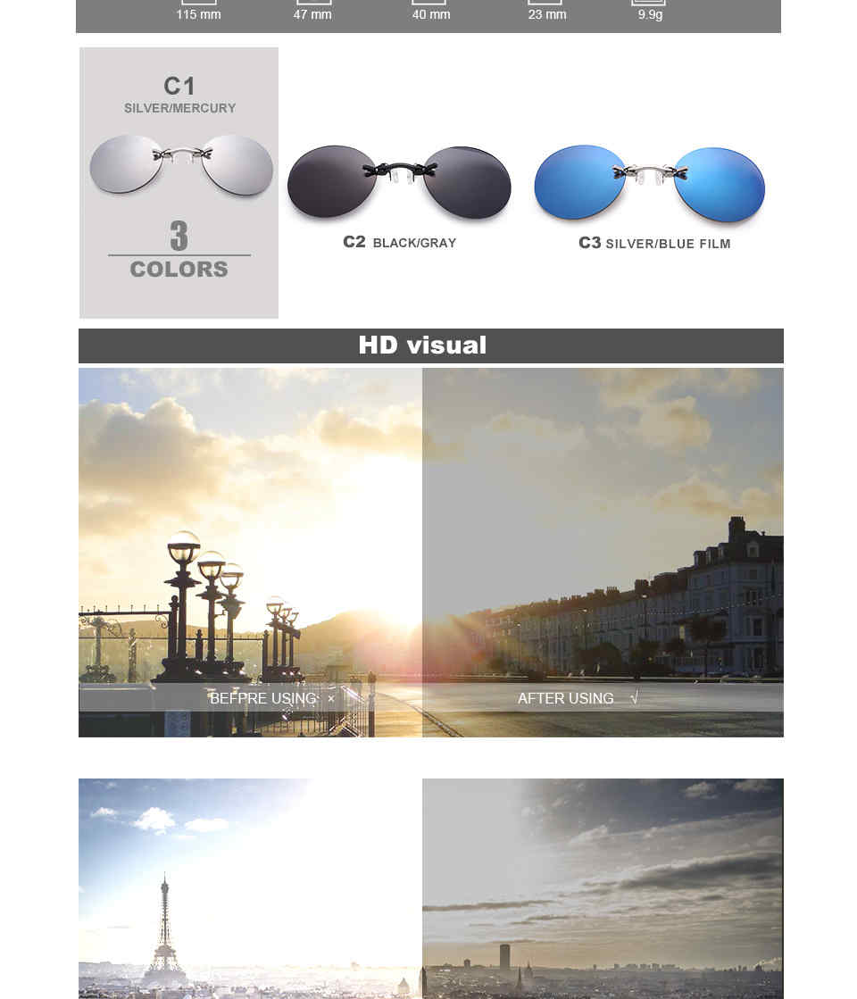 UV400-Sunglasses-TAC-Lens-Retro-Rimless-Nose-Resting-Glasses-Super-Light-Weight-1208760