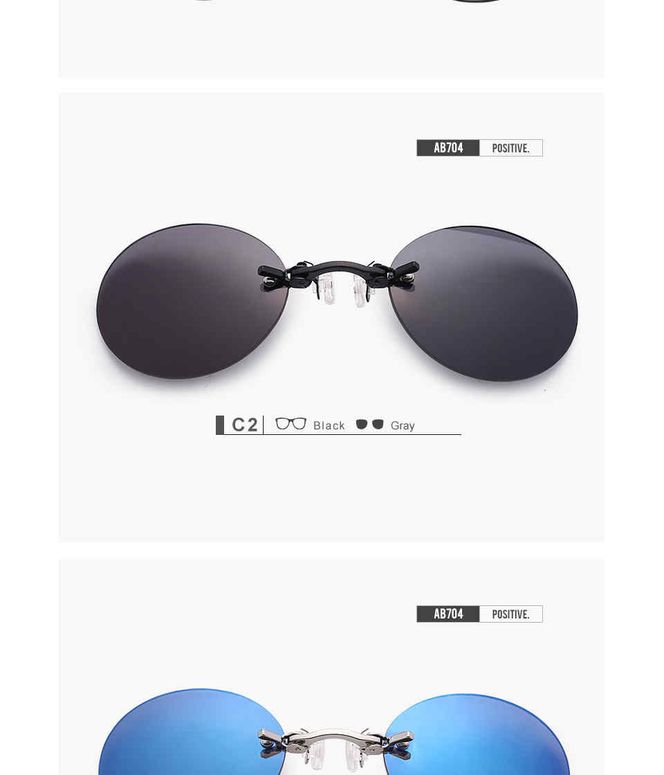 UV400-Sunglasses-TAC-Lens-Retro-Rimless-Nose-Resting-Glasses-Super-Light-Weight-1208760