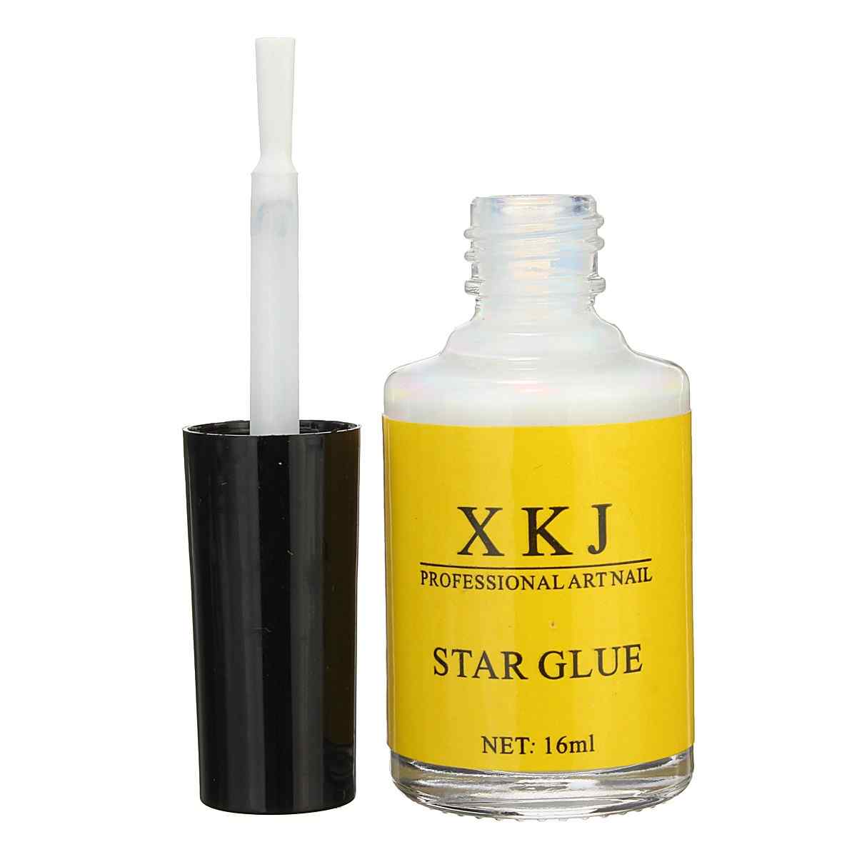 White-Glue-Nail-Art-Transfer-Tips-Adhesive-Galaxy-Star-Foil-Sticker-16ml-1054636