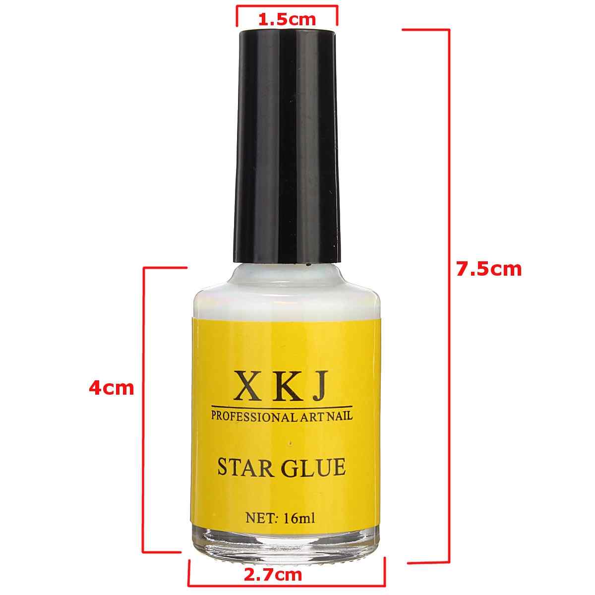 White-Glue-Nail-Art-Transfer-Tips-Adhesive-Galaxy-Star-Foil-Sticker-16ml-1054636