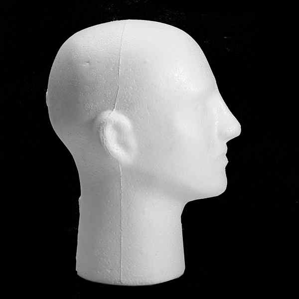 Wig-Hat-Holder-Glasses-Foam-Mannequin-Styrofoam-Male-Head-Stand-Model-916083