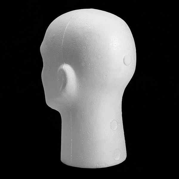 Wig-Hat-Holder-Glasses-Foam-Mannequin-Styrofoam-Male-Head-Stand-Model-916083